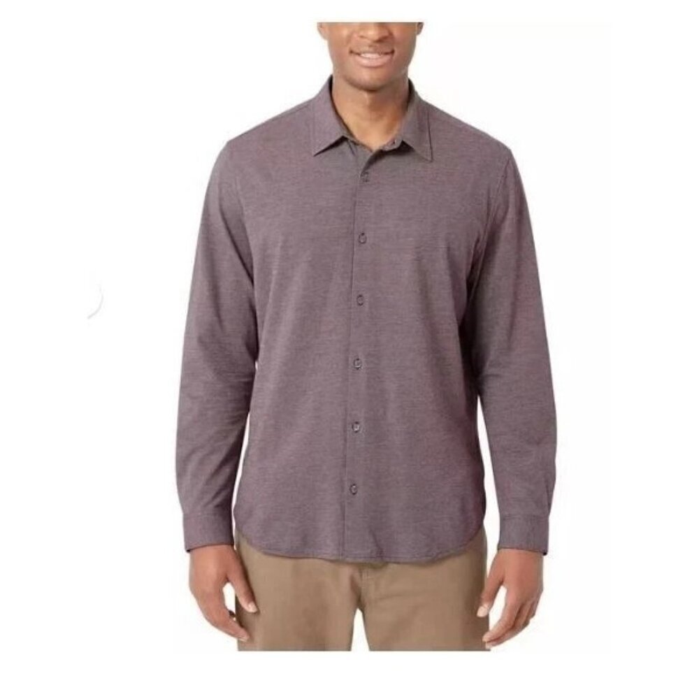 NWOT DKNY Men's XXL Button-Up Long Sleeve Shirt Cotton Casual